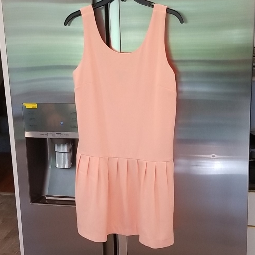 💕FOREVER 21💕 Pink Pleated Sleeveless Dress M Medium